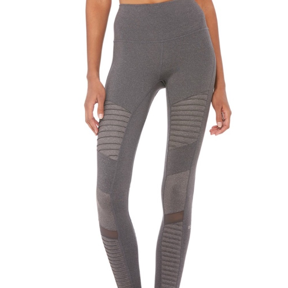 Alo Yoga Slate High Waisted Gray Leggings